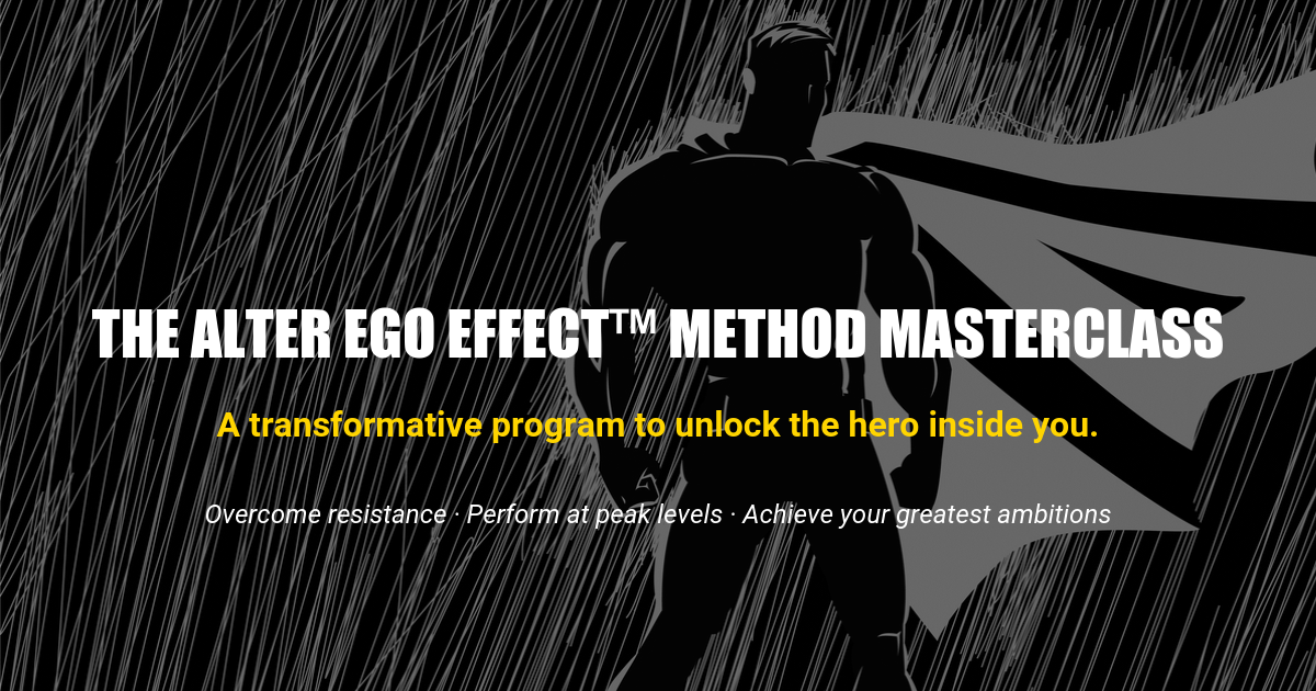 How to Use Your Alter Ego for Performance (+ what we can learn